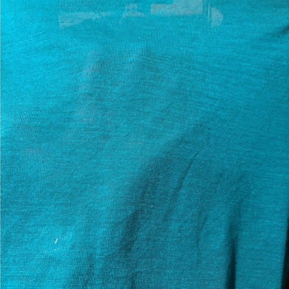 LOFT teal colored cardigan 3/4 sleeves button down closure v neck women’s M - Picture 5 of 9